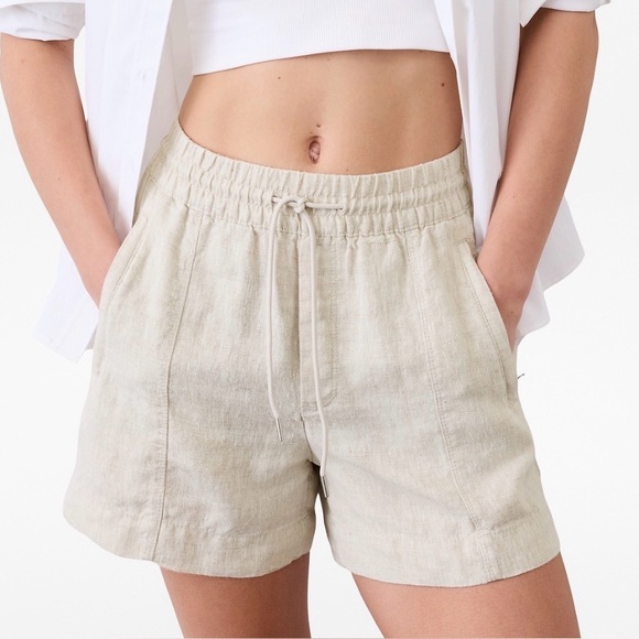 Athleta Pants - ATHLETA Retreat Linen Shorts - XL